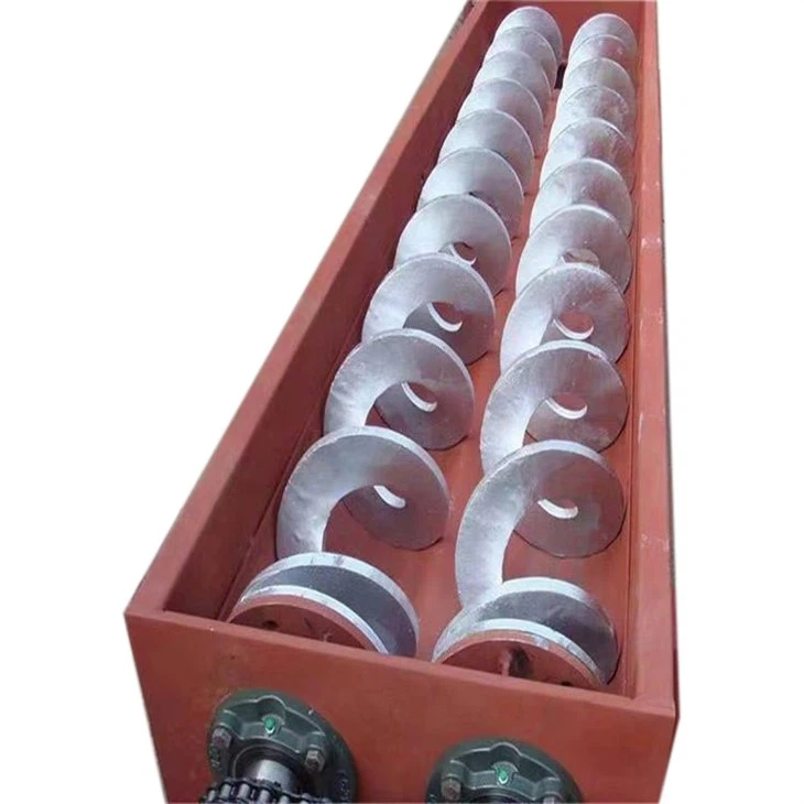 Asloze schroeftransportmachine